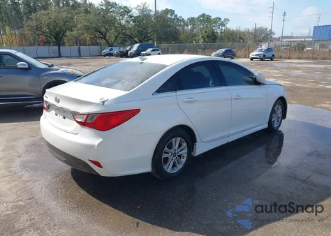 2014 Hyundai Sonata Gls из США, поврежденный, VIN 5NPEB4AC6EH903019